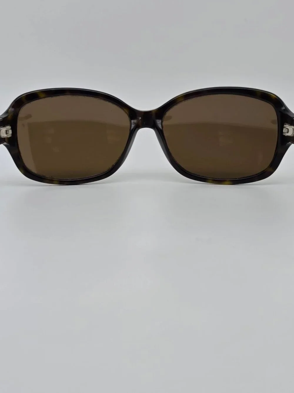 Kate Spade Annika Tortoise on Stripe Frame Polarized Brown Lens Sunglasses 56mm